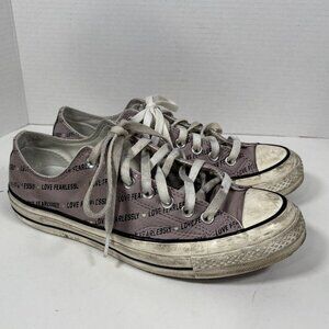 Converse Chuck Taylor "Love Fearlessly" sneaker. Size 10.5